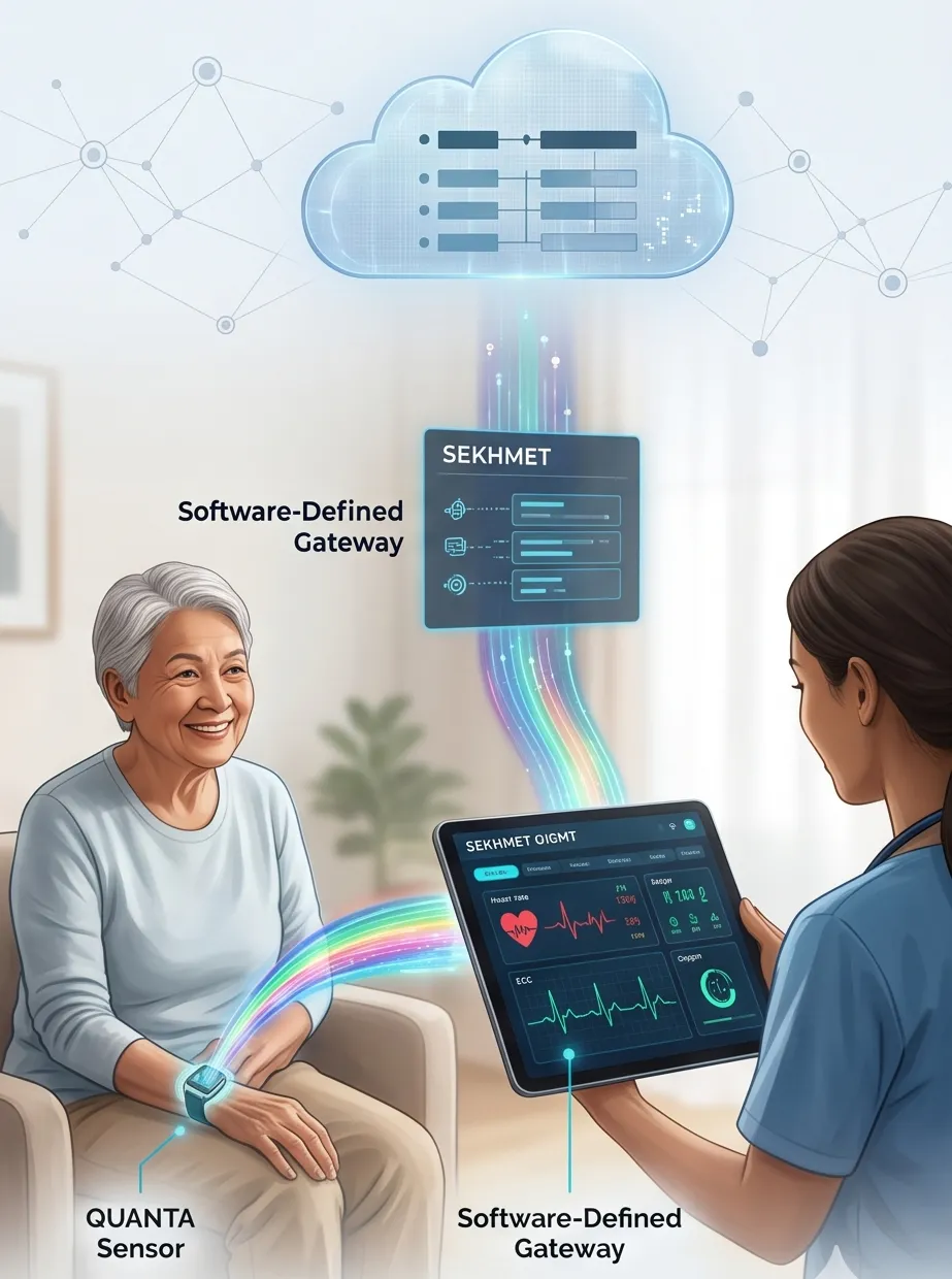 SEKHMET software-defined gateway feature dashboard